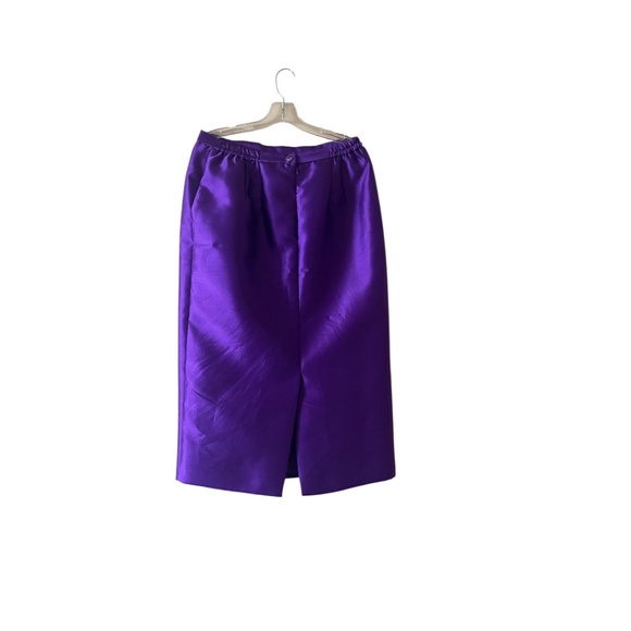 NWOT Lily & Taylor Women's Color-Blocked Design Blazer Skirt Suit Set, Size 12 - Picture 10 of 13